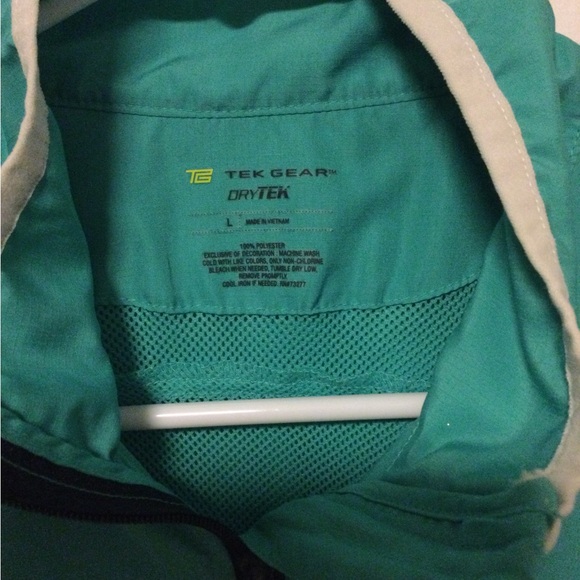 NWOT Tek Gear Wind Breaker Lightweight Jacket - Picture 3 of 5